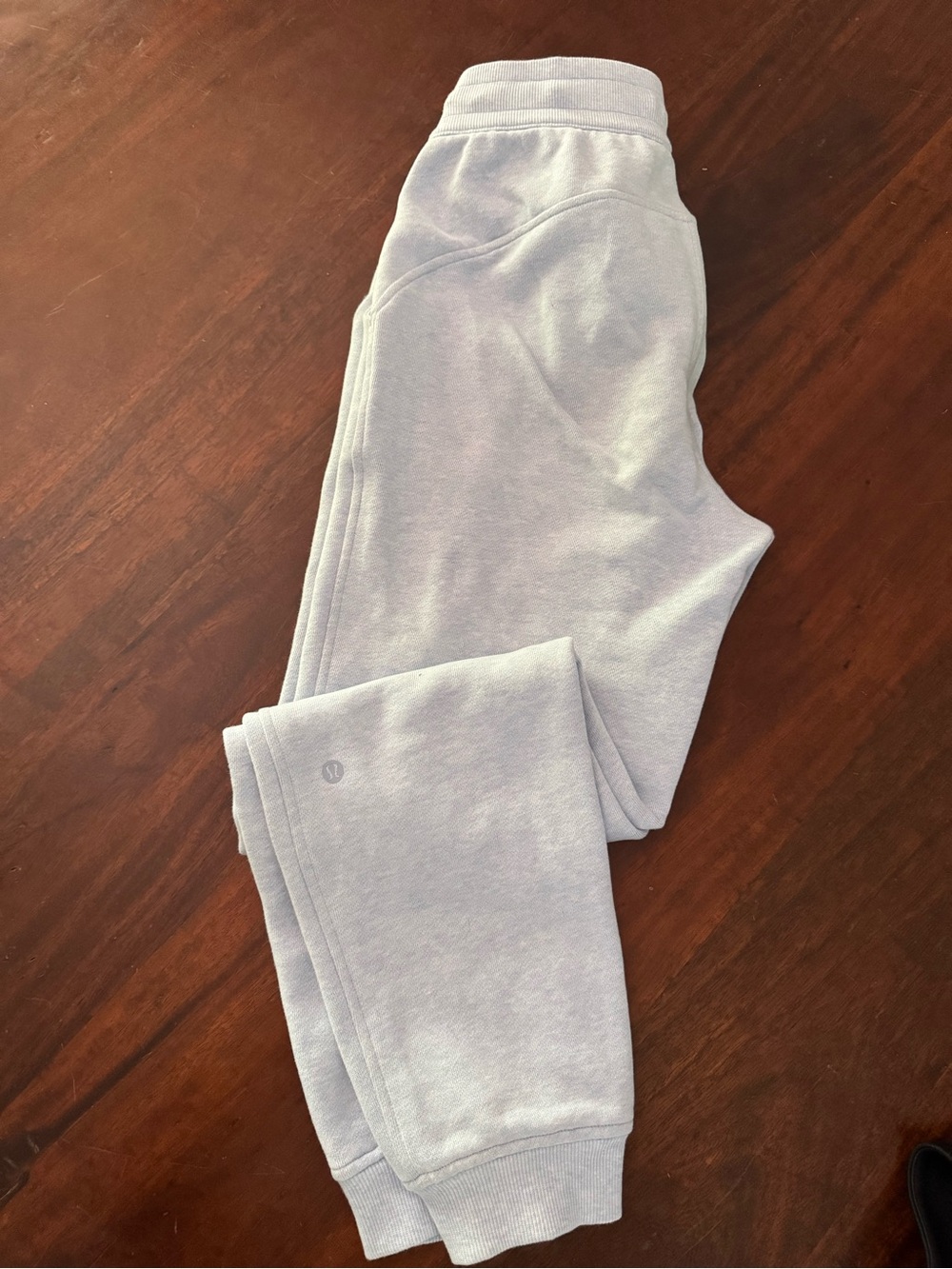 Lululemon Ice Blue Terry Jogger Sweatpants - Picture 2 of 4
